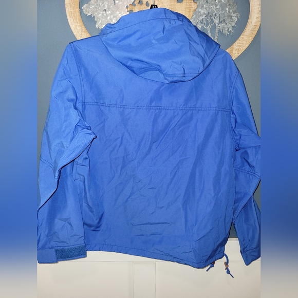 Men's blue anorak jacket from Alpine Design.Multiple pockets.Water repellent. - Picture 6 of 9